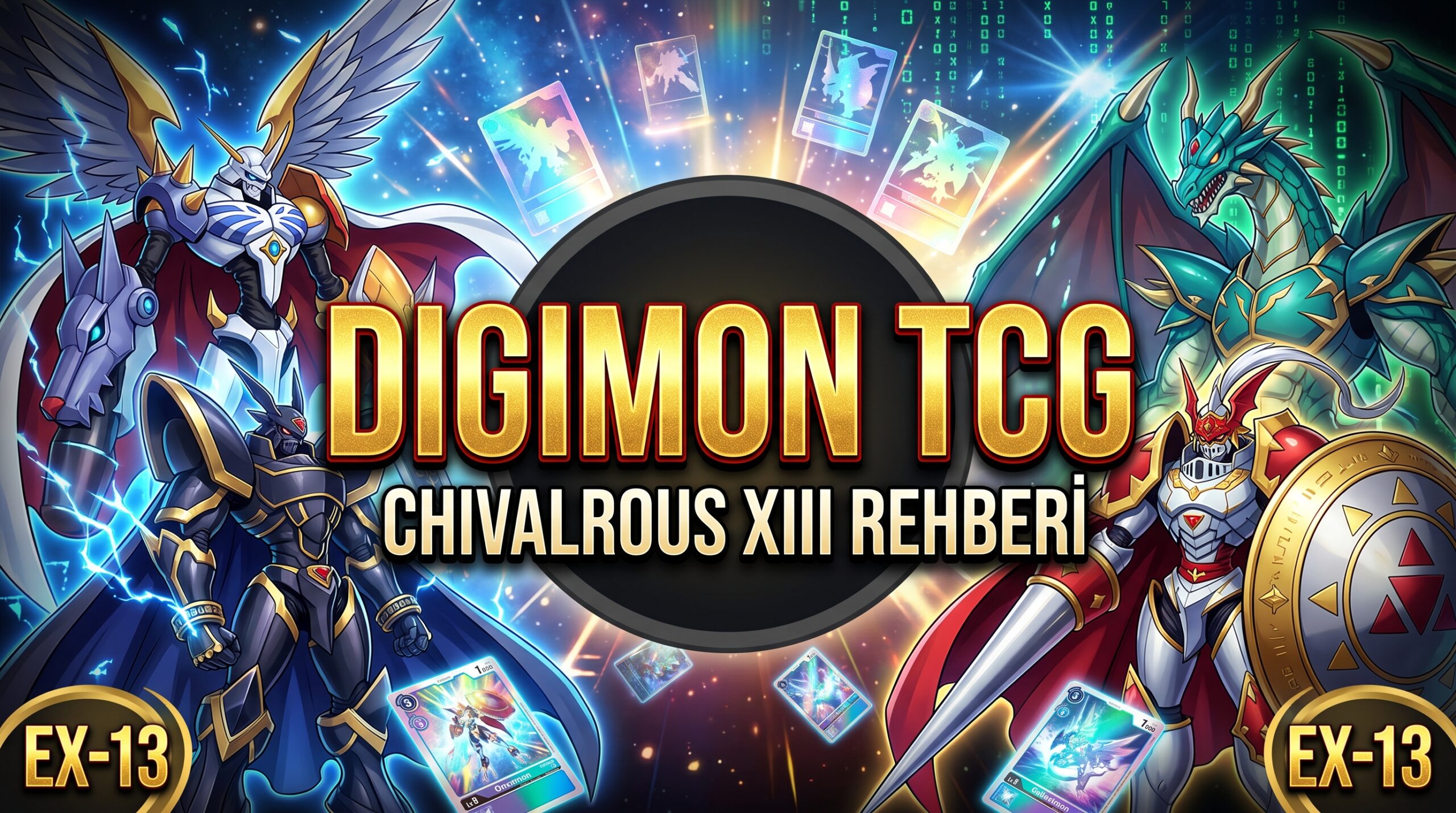 Digimon EX-13 Chivalrous XIII Rehberi